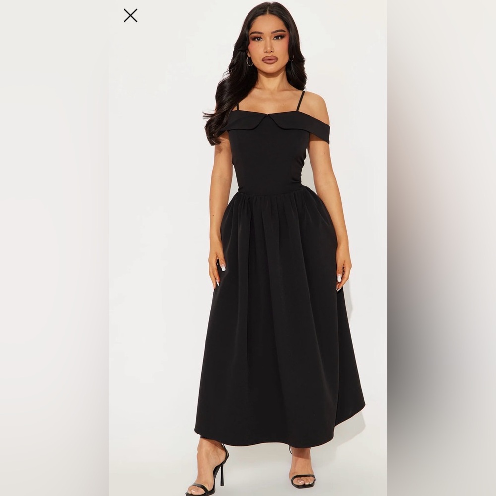 Frania Off Shoulder Gown (Fashion Nova)